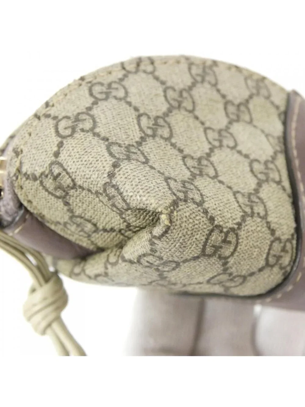 ★SOLD★ Gucci Coin Case Coin Purse Beige - Picture 3 of 6